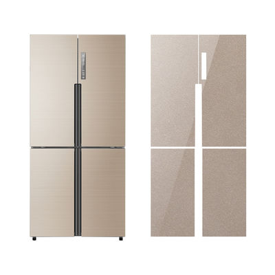 Tempered Glass Glittering Refrigerator Door Panels